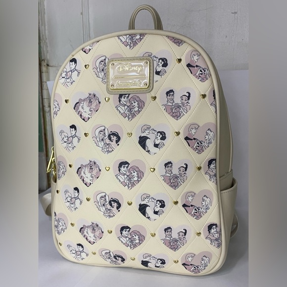 Loungefly Bags Loungeflydisney Princess Couples Mini Backpack